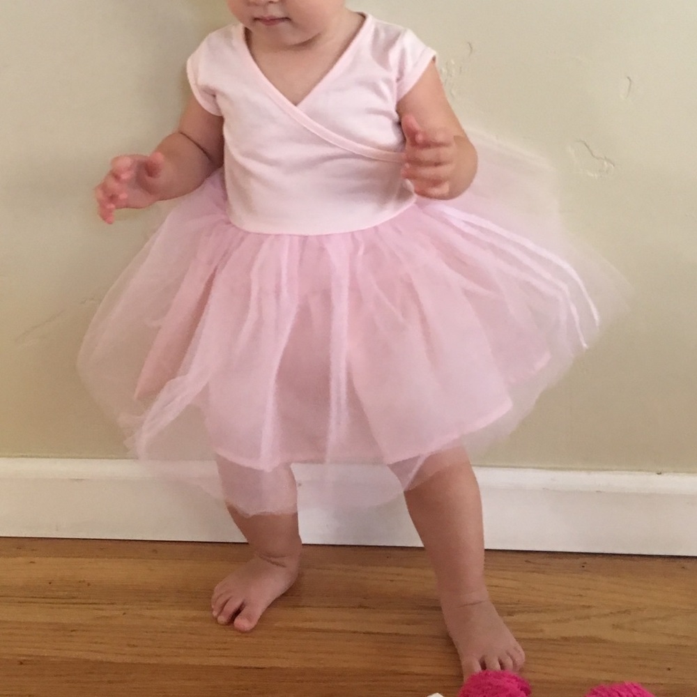 NWOT Baby girls tutu leotard